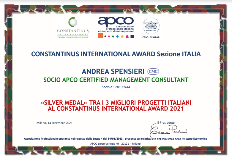 Constantinus International Award